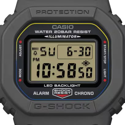 G-SHOCK CASIO 布帶Digital Watch DW-5600MNC-8A2