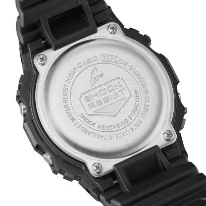 G-SHOCK CASIO 紅屏Digital Watch DW-5600BBR-1