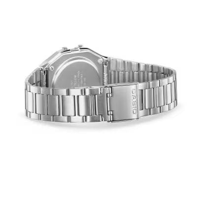 Casio A158WA-1 中裝 銀色方形復古跳字錶